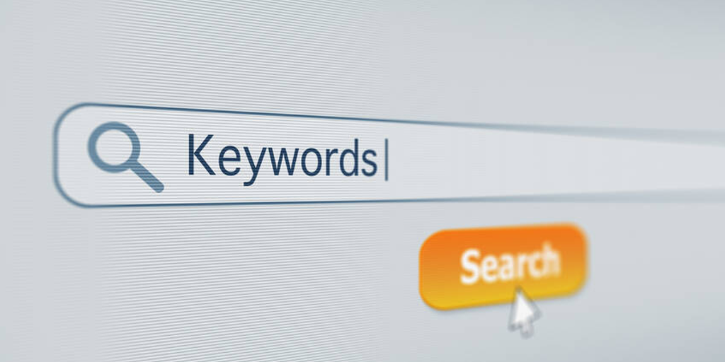 use keywords in your content